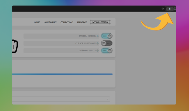 Open extension popup
